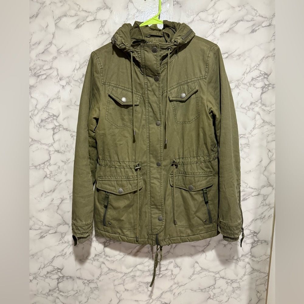 Halifax Traders Olive Utility Jacket for Women Size S